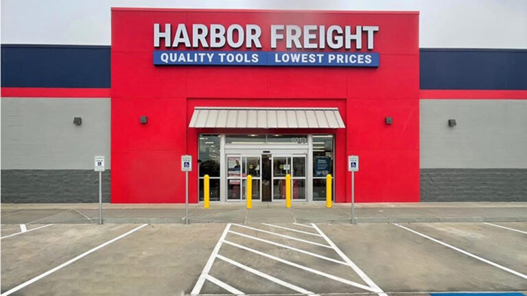 Harbor Freight Eagle Pass storefront exterior by Keeton Construction Services, Eagle Pass, TX