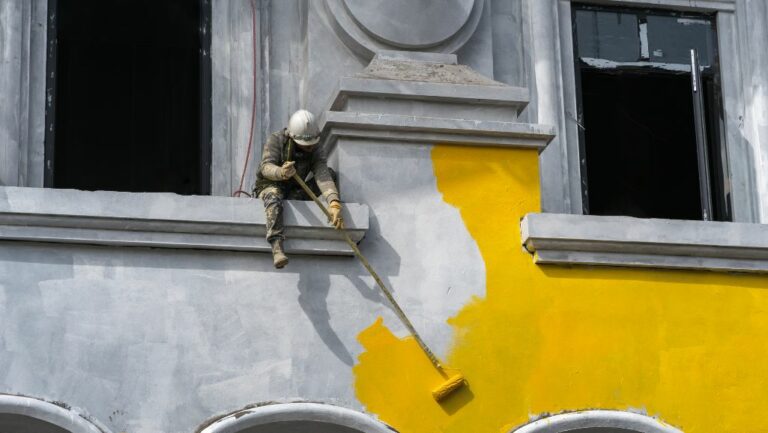 Houston commercial painting services transforms drab exterior